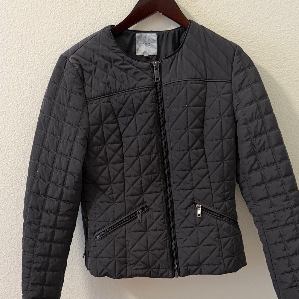Next grey Quilted Jacket